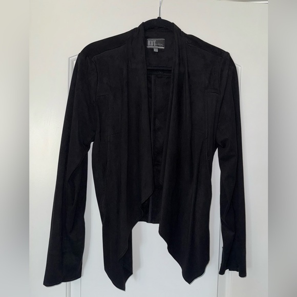 Kut from the Kloth Jackets & Blazers - Kut from the Kloth Black Open-Front Blazer